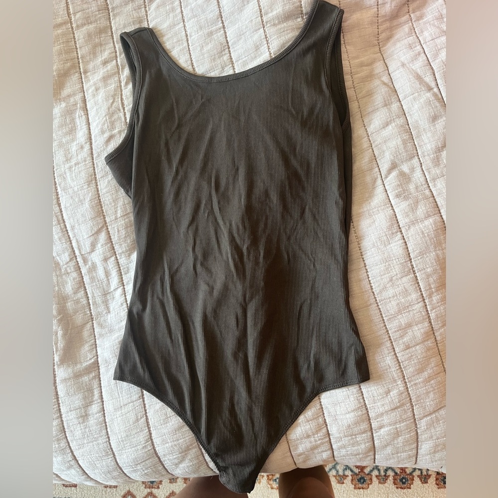 Kittenish Kenzie bodysuit in chocolate